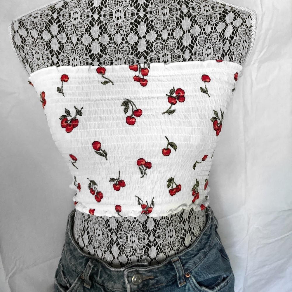 Cherry Tube Top